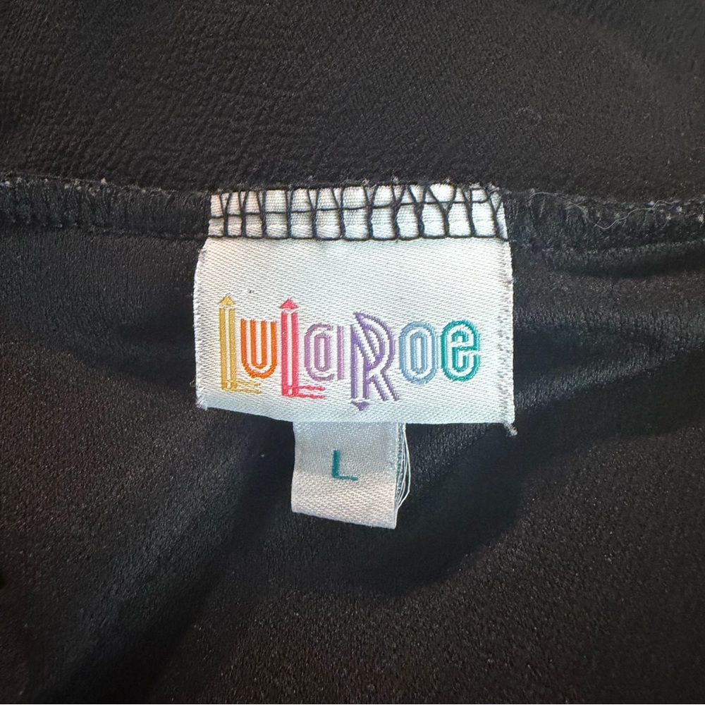 LuLaRoe Classic Black Pencil Skirt - Picture 3 of 4